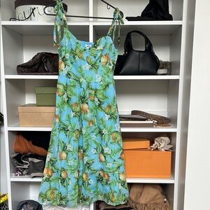 Citrus Dream Dress in Sky Blue